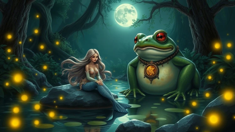 rusalka i zaba