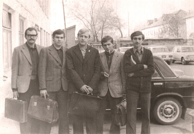 студенты политеха-1975год